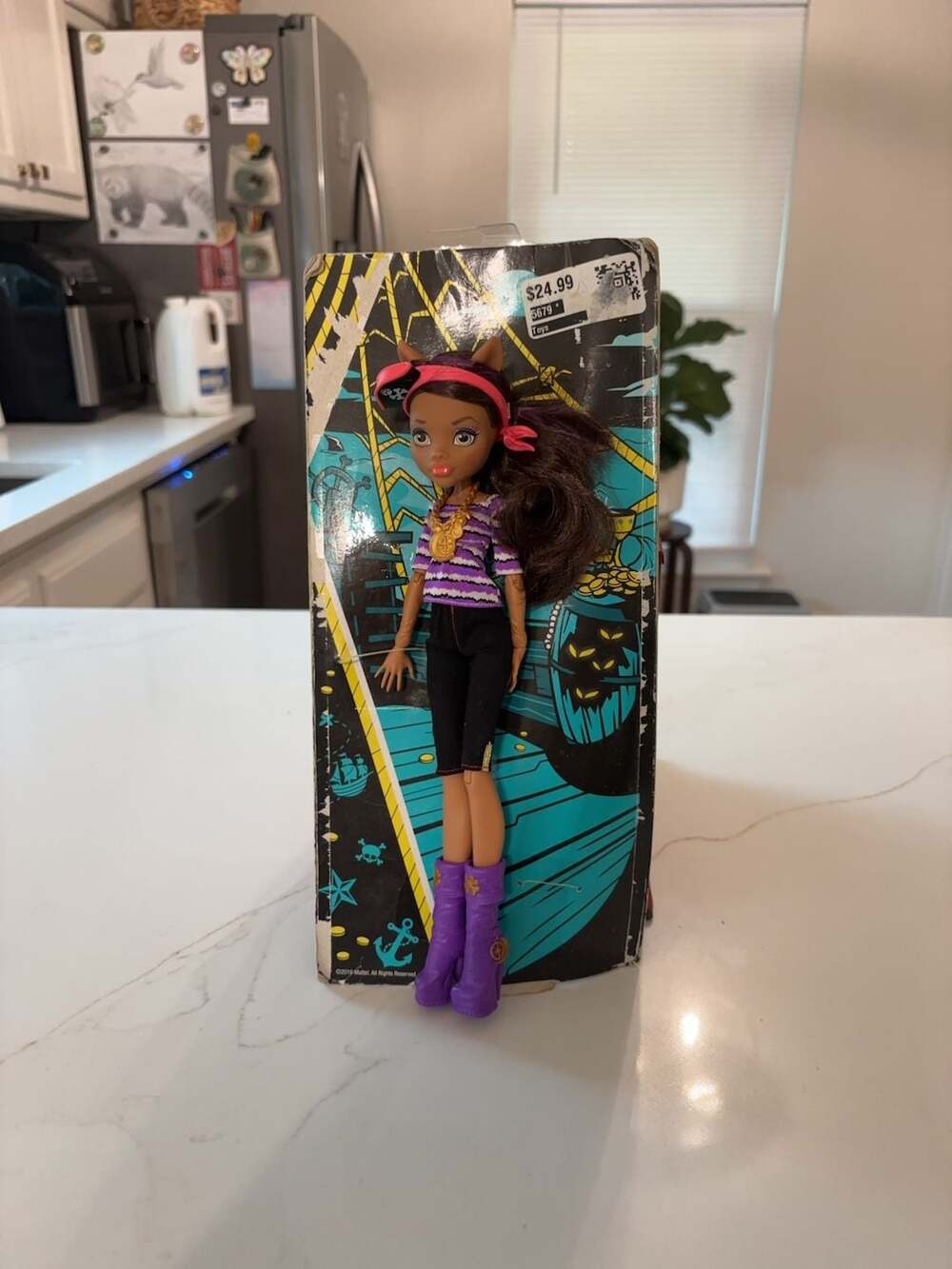 Monster High Shriekwrecked Clawdeen Wolf Doll